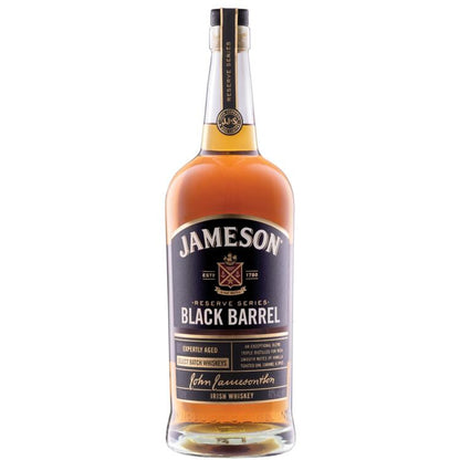 Jameson Blended Irish Whiskey Black Barrel Select Reserve Single Disti - 1.0L - Front