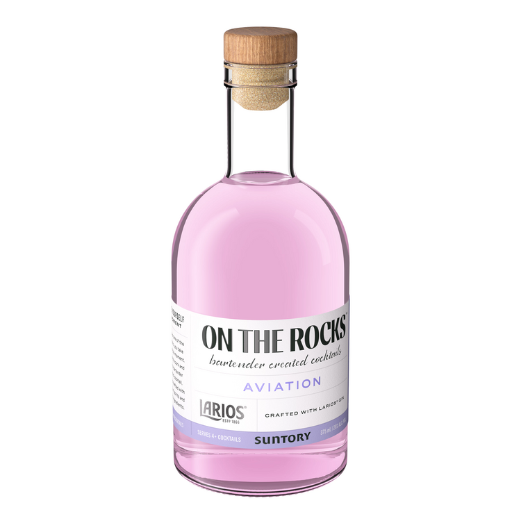 Otr-On The Rocks The Aviation Cocktail Crafted With Larios Gin 40 - 375ML - Front Label