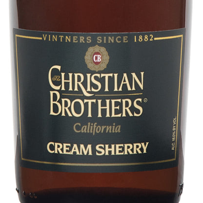 Christian Brothers Cream Sherry California - 1.5L - Front Label