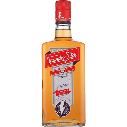 Thunder Bitch Cinnamon Whiskey Liqueur Cinnamon And Chili 60 - 700ML - Front