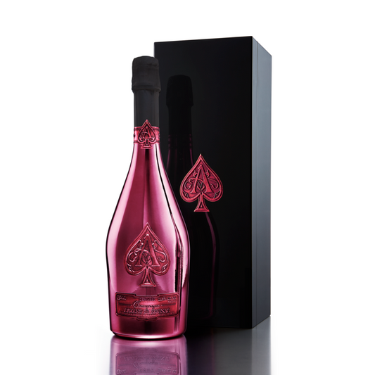 Armand De Brignac Champagne Brut Demi Sec W/ Wooden Gift Box - 750ML