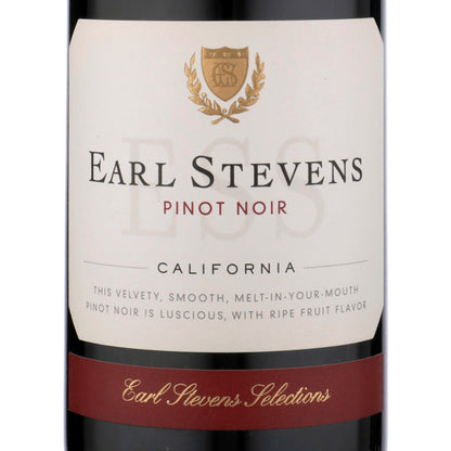Earl Stevens Pinot Noir California - 750ML - Front Label