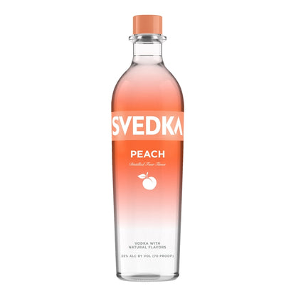 Svedka Peach Flavored Vodka 70 - 750ML - Front