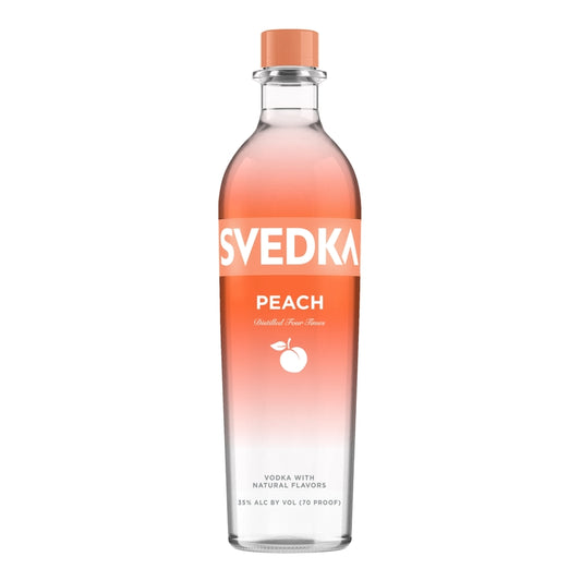Svedka Peach Flavored Vodka 70 - 750ML - Front