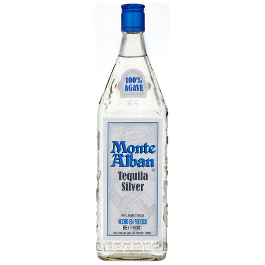 Monte Alban Tequila Silver 80 - 1.0L - Front