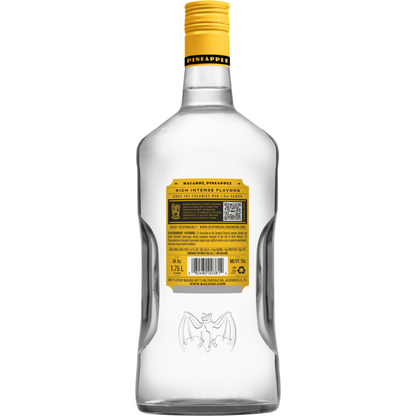 Bacardi Pineapple Flavored Rum 70 - 1.75L - Back