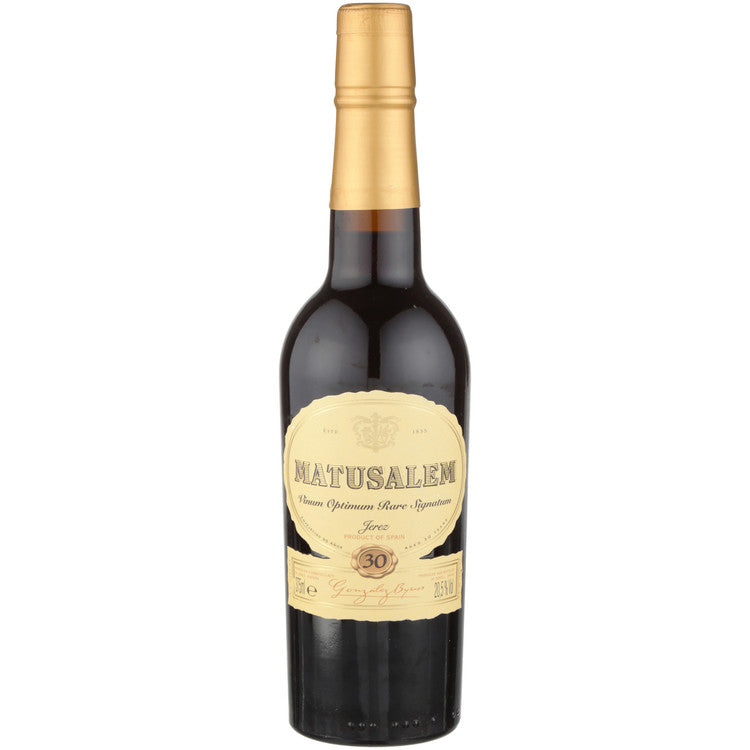 Gonzalez Byass Sherry Matusalem Vinum Optimum Rare Signatum 30 Yr - 375ML - Front
