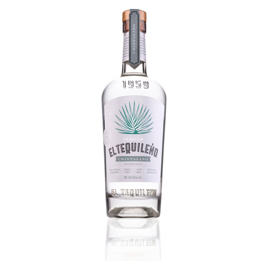 El Tequileno Tequila Reposado Cristalino 80 - 750ML - Front