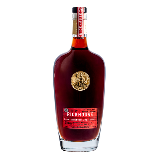 Gold Bar Straight Bourbon Whiskey Rickhouse Cask Strength 103 - 750ML