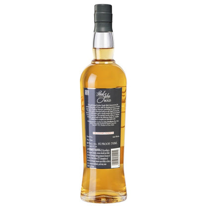 Paul John Single Malt Whisky Bold 92 - 750ML - Back