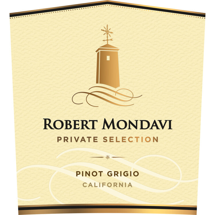 Robert Mondavi Private Selection Pinot Grigio California - 750ML - Front Label