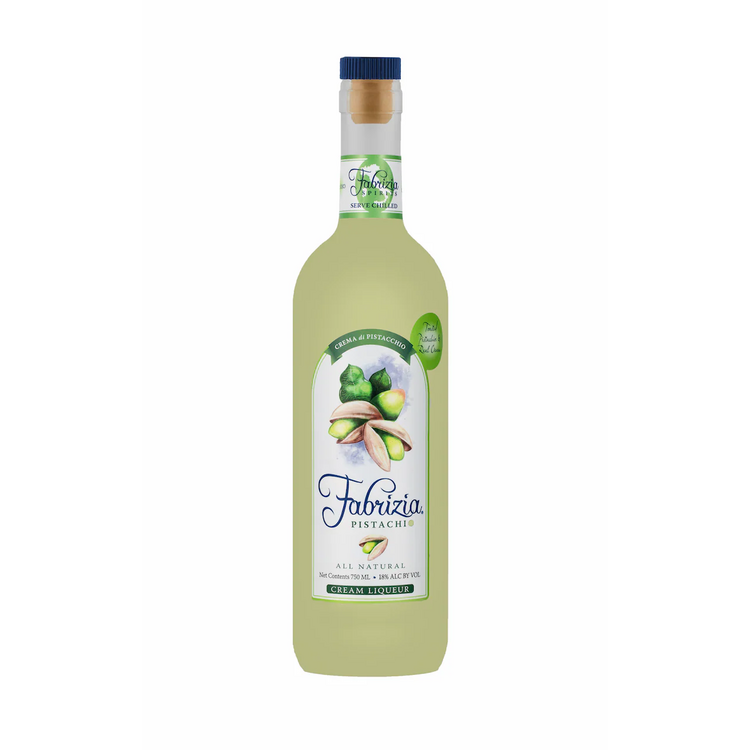 Fabrizia Pistachio Cream Liqueur 32 - 750ML - Front