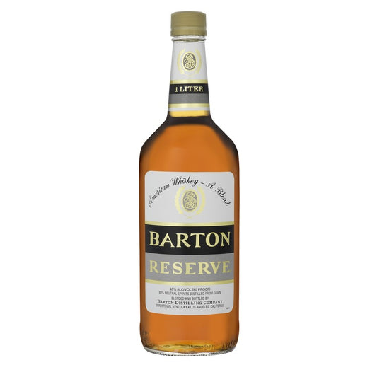 Barton Blended American Whiskey Reserve 80 - 1.0L - Front