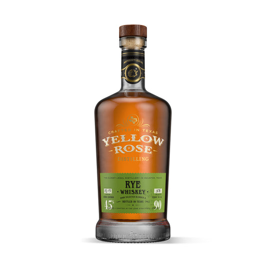 Yellow Rose Distilling Rye Whiskey 90 - 750ML - Front