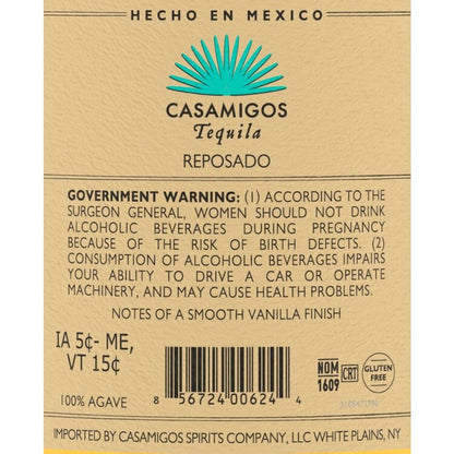 Casamigos Tequila Reposado 80 - 1.75L