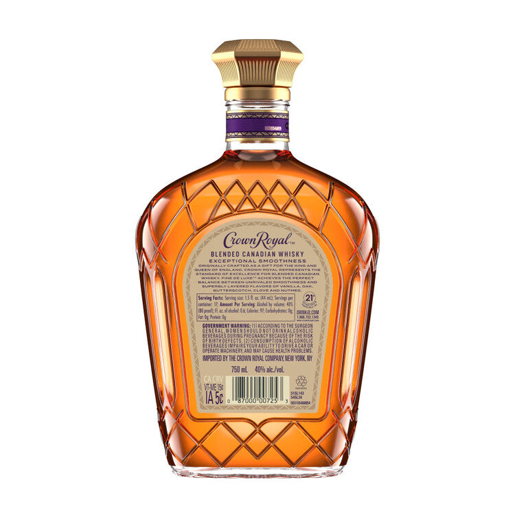Crown Royal Canadian Whisky Fine Deluxe 80 - 750ML