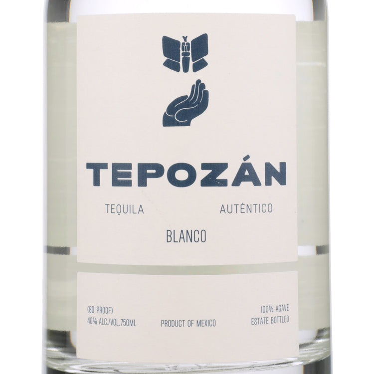 Tepozan Tequila Blanco 80 - 750ML - Front Label