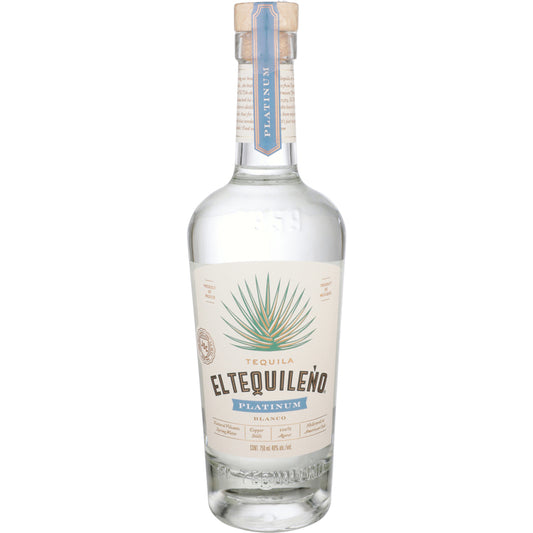 El Tequileno Tequila Platino Blanco 80 - 750ML
