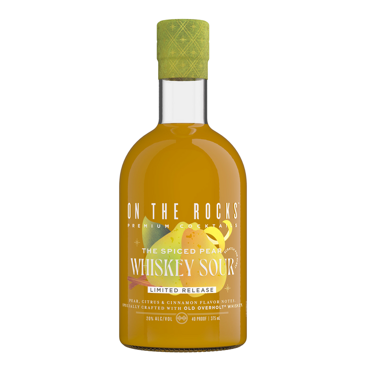 Otr-On The Rocks The Spiced Pear Whiskey Sour Made With Straight Rye W - 375ML - Front