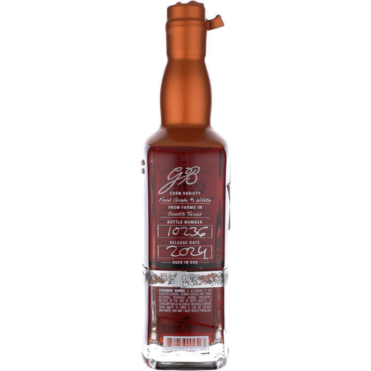 Garrison Brothers Straight Bourbon Guadalupe 107 - 750ML - Back