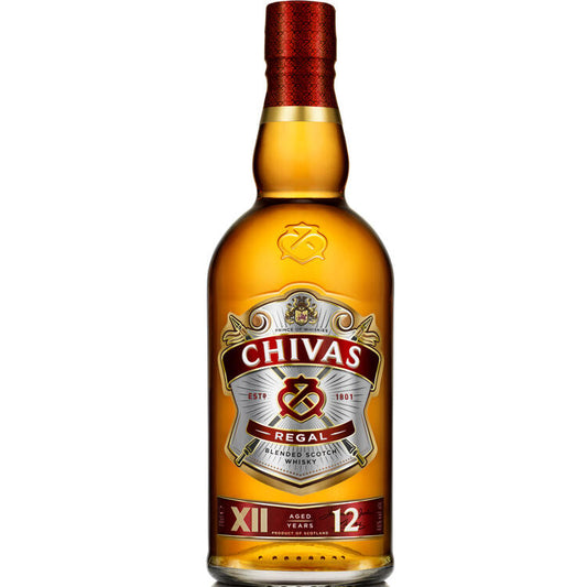 Chivas Regal Blended Scotch 12 Yr 80 No Carton - 750ML - Front