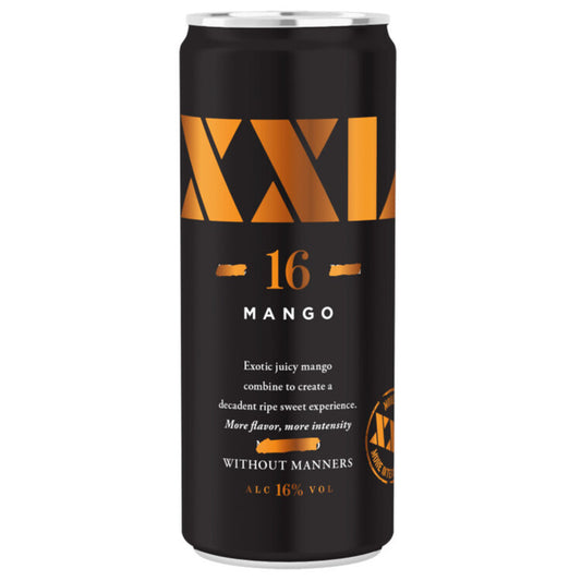 Xxl Mango Moscato Flavored Wine - 250ML - Front