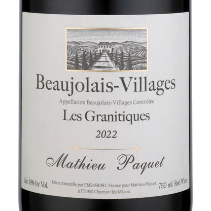 Mathieu Paquet Beaujolais Villages Les Granitiques 2022 - 750ML