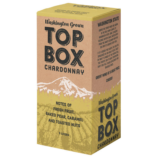 Top Box Chardonnay Washington - 3.0L