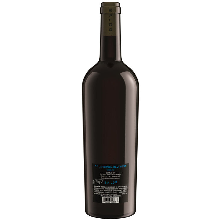 Saldo Red Blend California 2021 - 750ML - Back