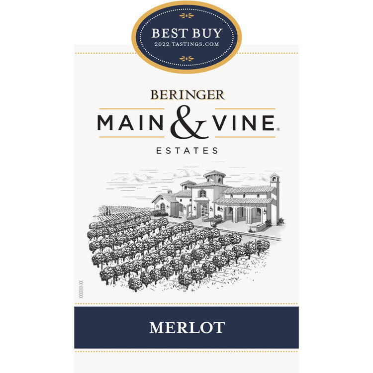 Beringer Main & Vine Merlot California - 750ML