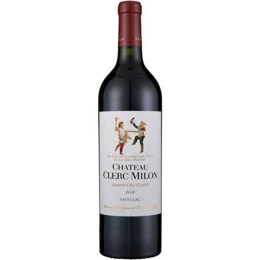 Chateau Clerc Milon Pauillac 2016 Wood Box - 750ML - Front