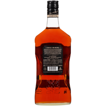 Bacardi Spiced Rum 70 - 1.75L - Back