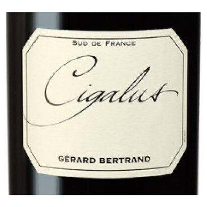 Gerard Bertrand Aude Hauterives Rouge Cigalus 2021 Wood Box - 750ML