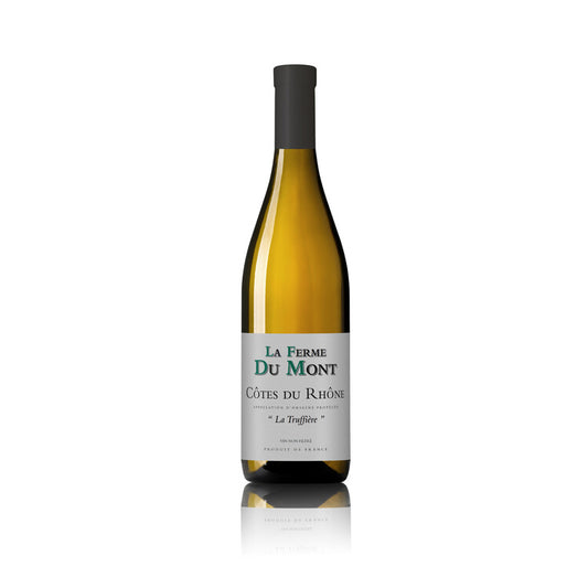 La Ferme Du Mont Cotes Du Rhone Blanc La Truffiere 2022 - 750ML - Front