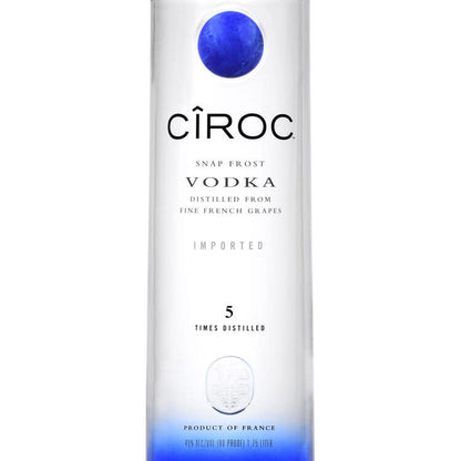 Ciroc Vodka Snap Frost 80 - 1.75L - Front Label