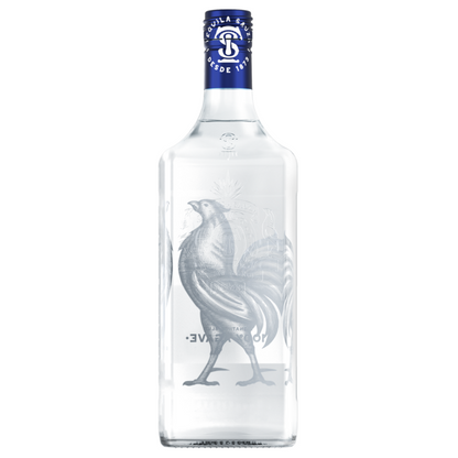 Sauza Tequila Blanco Signature Blue 80 - 1.0L - Back