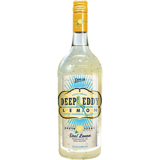 Deep Eddy Lemon Flavored Vodka 70 - 750ML - Front