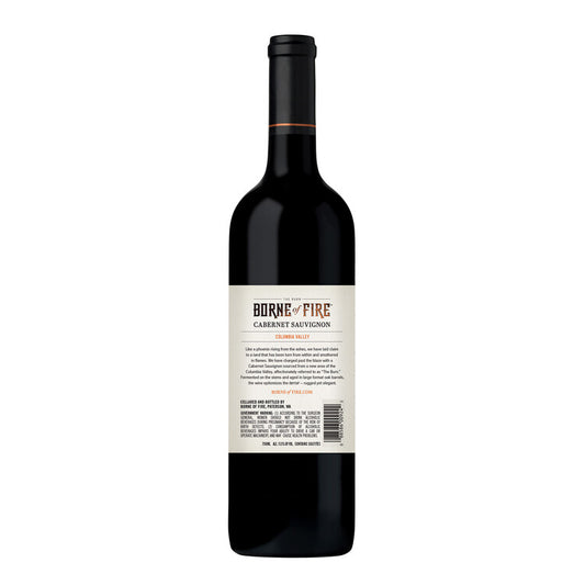 Borne Of Fire Cabernet Sauvignon The Burn Columbia Valley - 750ML - Back