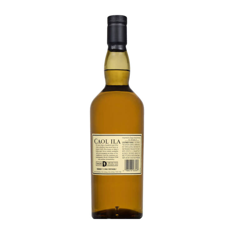 Caol Ila Single Malt Scotch 12 Yr 86 - 750ML - Back