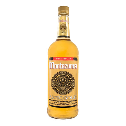 Montezuma Tequila Gold 80 - 1.0L - Front