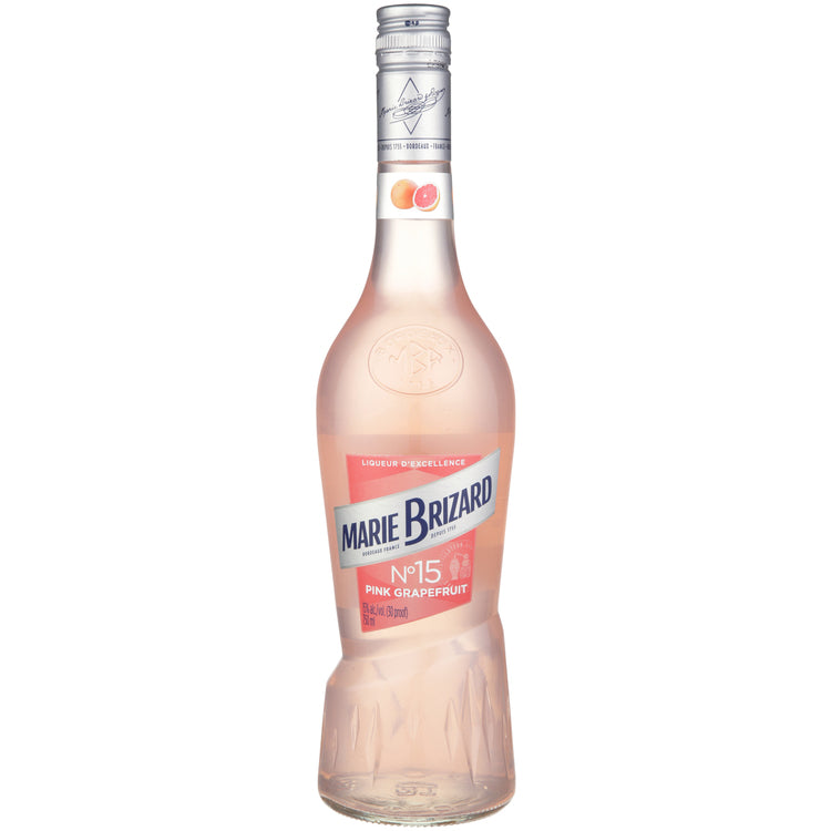 Marie Brizard Pink Grapefruit Liqueur 30 - 750ML - Front