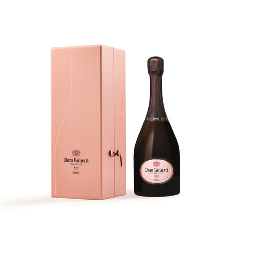 Dom Ruinart Champagne Brut Rose 2009 W/ Wooden Gift Box - 750ML