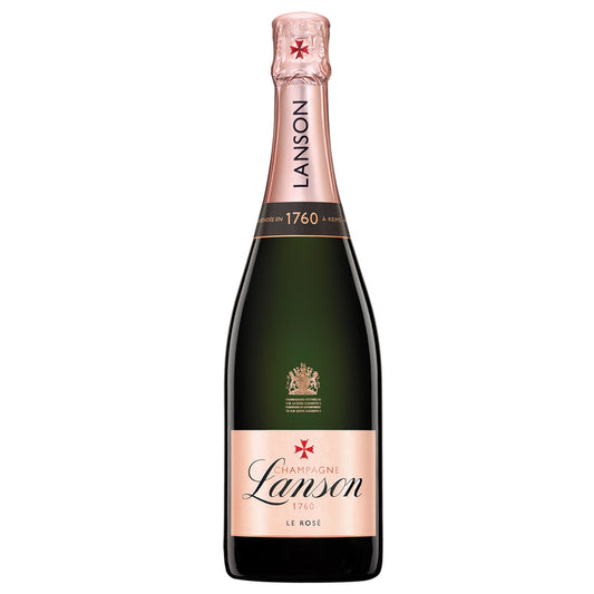 Lanson Champagne Brut Rose Le Rose 4 Yr - 750ML - Front