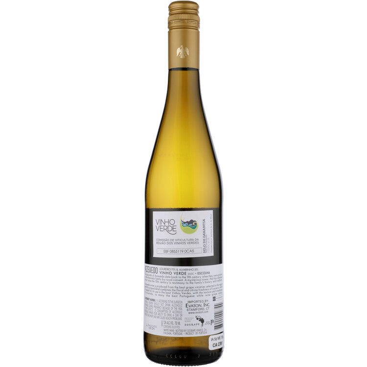 Azevedo Vinho Verde 2024 - 750ML - Back