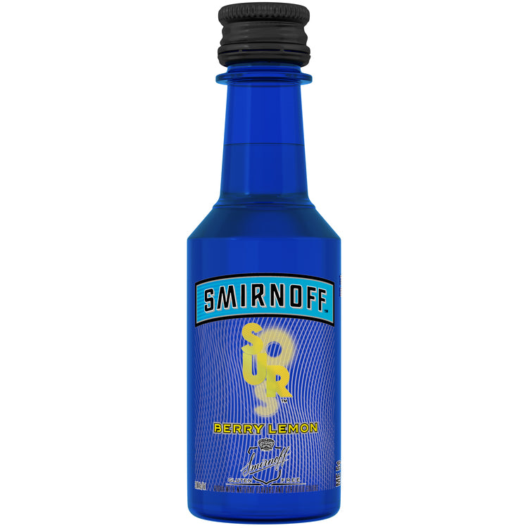 Smirnoff Berry Lemon Flavored Vodka Sours 60 - 50ML - Front