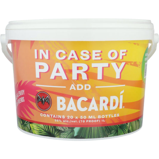 Bacardi In Case Of Party Rum Combo 4 Each Coco 70, Spiced 70, Limon 70 - 50ML