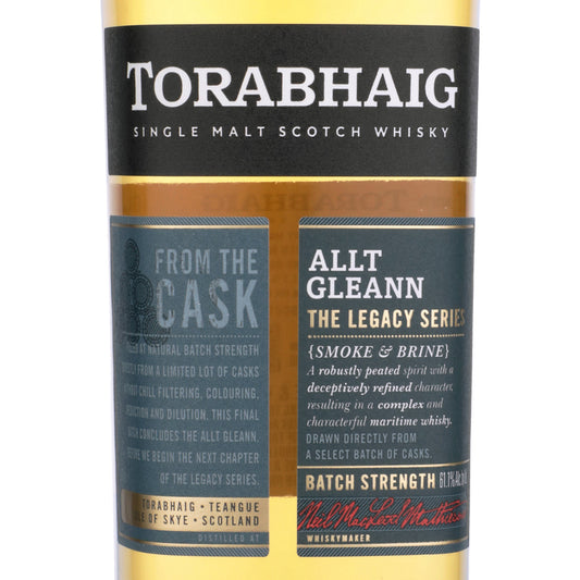 Torabhaig Single Malt Scotch Allt Gleann The Legacy Series Batch Stren - 750ML - Front Label