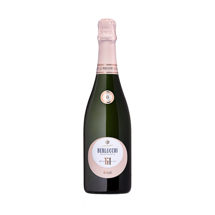 Berlucchi Franciacorta Brut Rose '61 - 750ML - Front