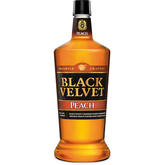 Black Velvet Peach Flavored Whiskey 70 - 1.75L
