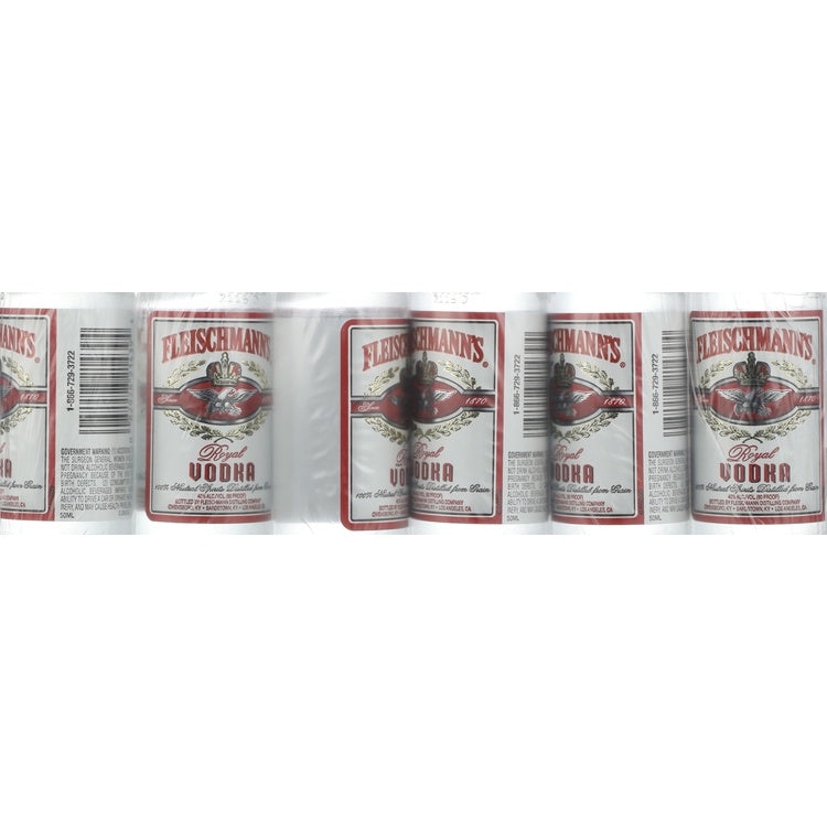 Fleischmann's Vodka 80 - 50ML - Front Label